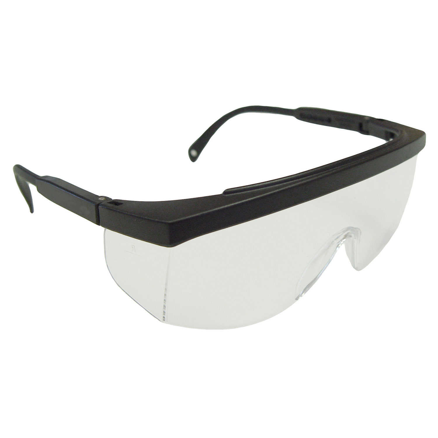 Galaxy™ Safety Eyewear - Black Frame - Clear Lens - Clear Lens